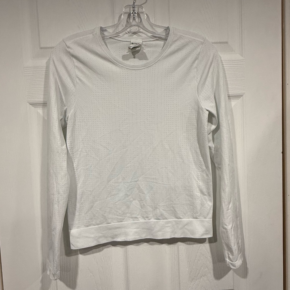 Athleta White Yoga Activewear Tops